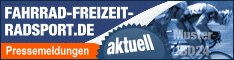 Pressemeldungen über Radsport, Ausrüstungen, Veranstaltungen, Technik, Reisen, Austellungen und Messetermine, Sicherheit im Radsport, nach Themen sortiert